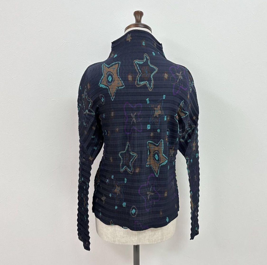 ISSEY MIYAKE プリーツプリーズ イッセイミヤケ 縦 x 横 ハイネック
