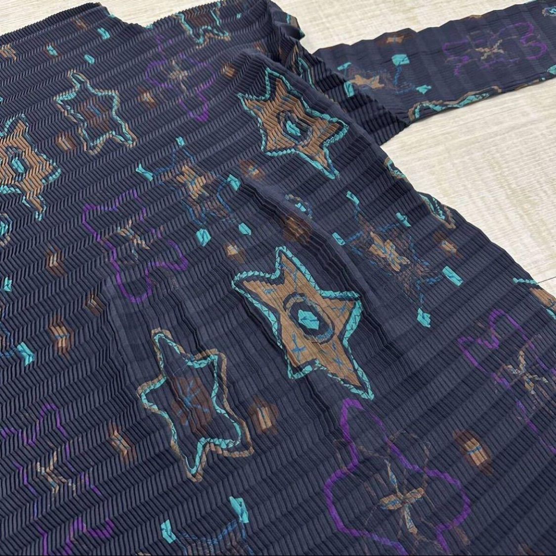 ISSEY MIYAKE プリーツプリーズ イッセイミヤケ 縦 x 横 ハイネック