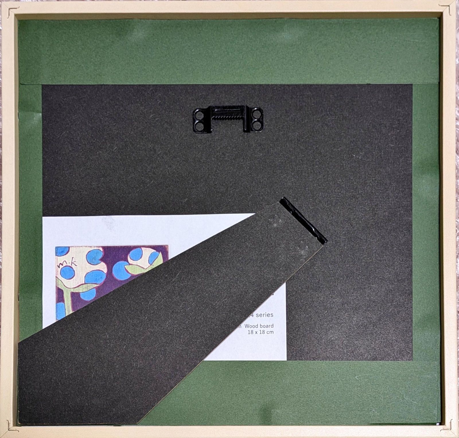 仮屋美紀作 オリジナル原画 メインモチーフきのこ MK 2025シリーズ 54 作家リトル作品 アクリル原画