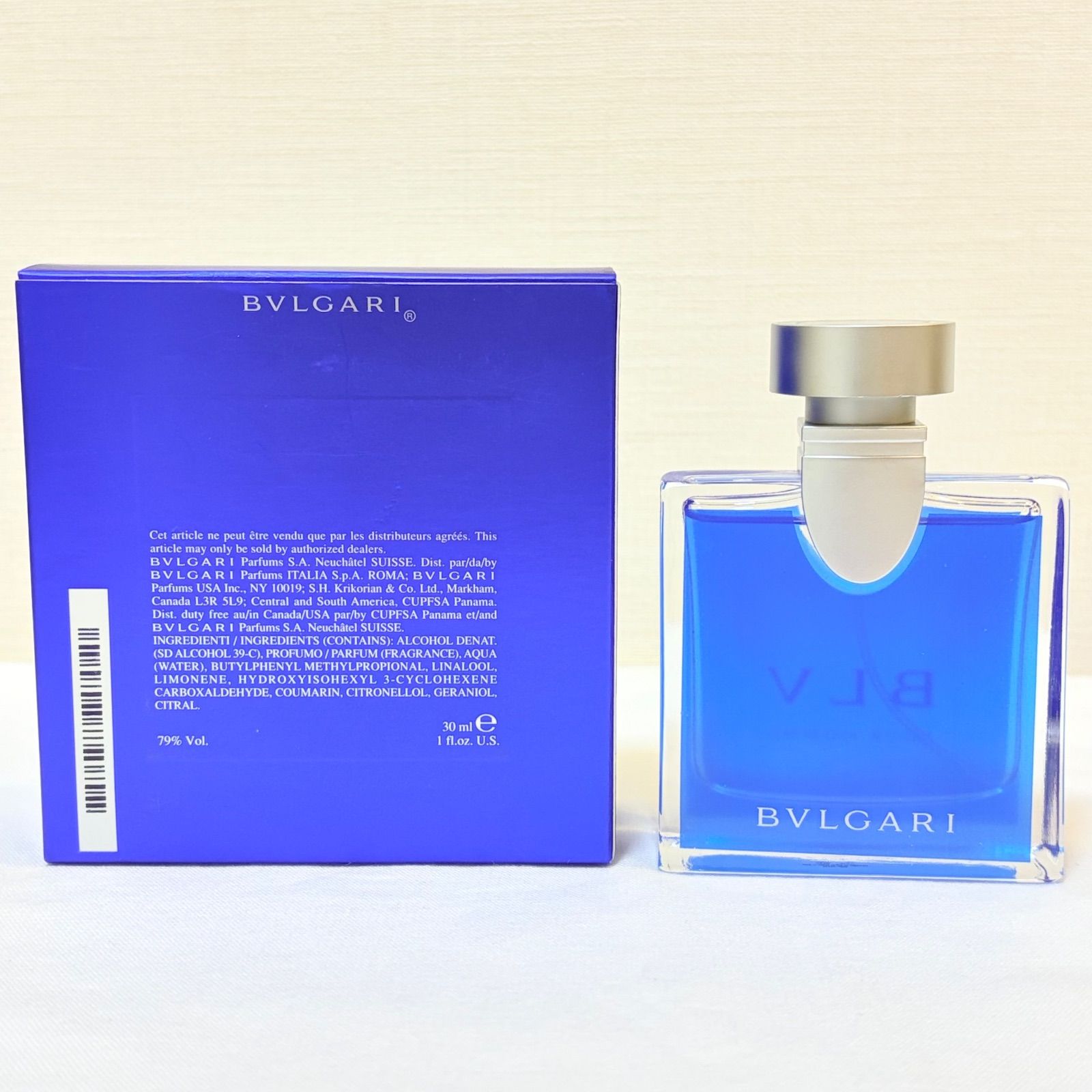 新品未使用 BVLGARI BLV pour homme eau de toilette ブルガリ ブルー