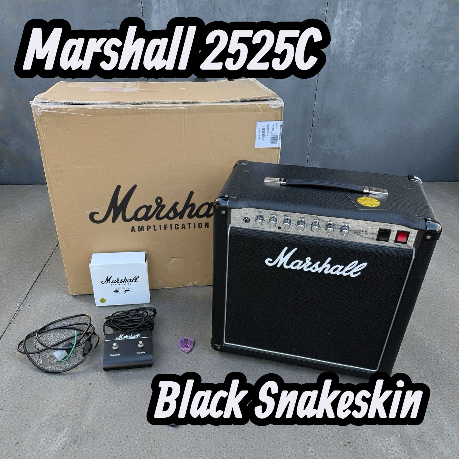 Marshall 2525 C Black Snakeskin 709