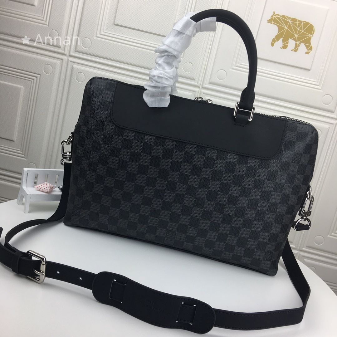 ルイ ヴィトン Louis Vuitton ダミエビジネスバッグ ポルトドキュマン