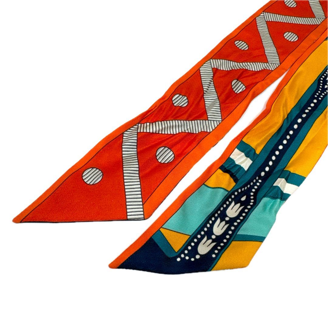 新品 エルメス カレ70 ベルリンヌ馬車に乗って バンダナ柄 スカーフ