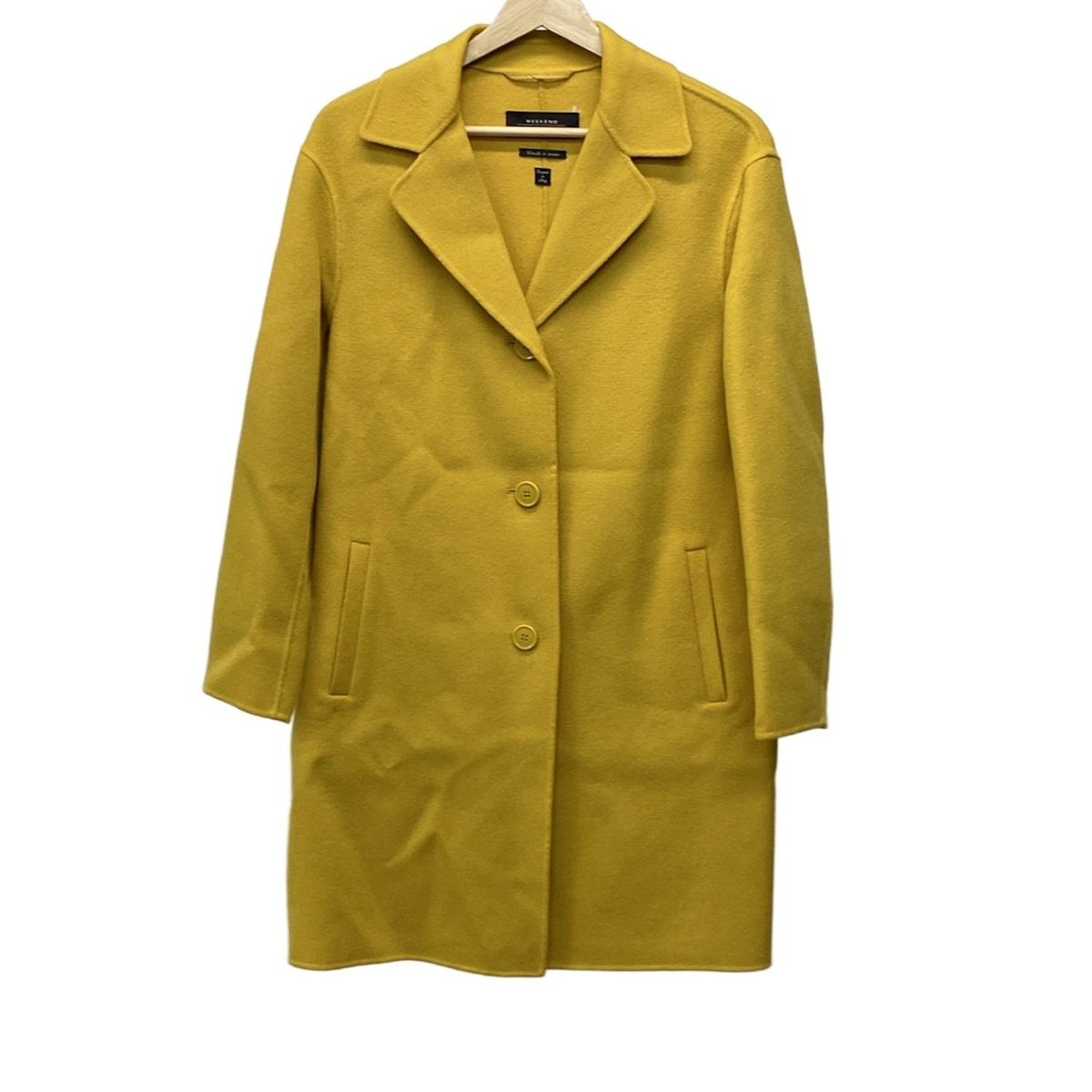 Max MaraWEEKEND マックスマーラウィークエンド コート サイズJ 40 レディース - ダークイエロー 長袖 秋 冬