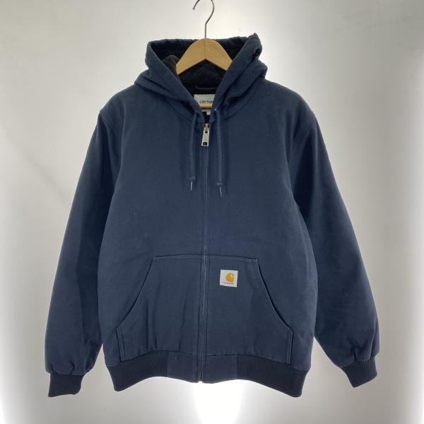 中古】Carhartt アクティブジャケット サイズL ネイビー ダック