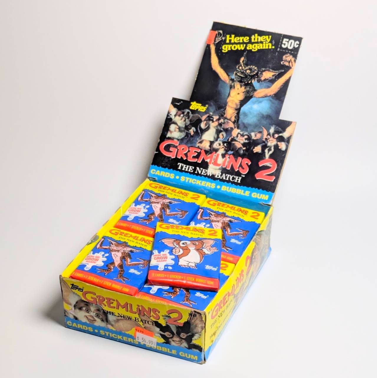 ☆送料無料！☆1990年製 Topps【 グレムリン 2（Gremlins 2）Movie