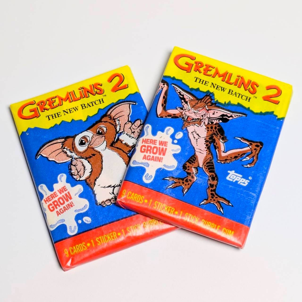 ☆送料無料！☆1990年製 Topps【 グレムリン 2（Gremlins 2）Movie