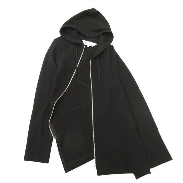 美品 14aw コムコム コムデギャルソン COMME des GARCONS 捩れ ジップ