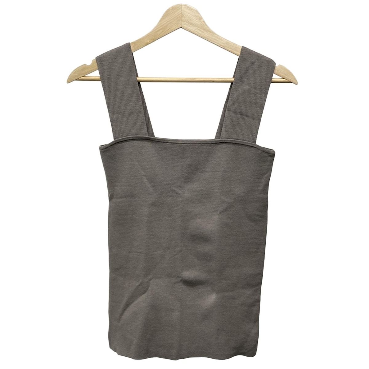 Chaos カオス タンクトップ サイズF レディース グレーベージュ
