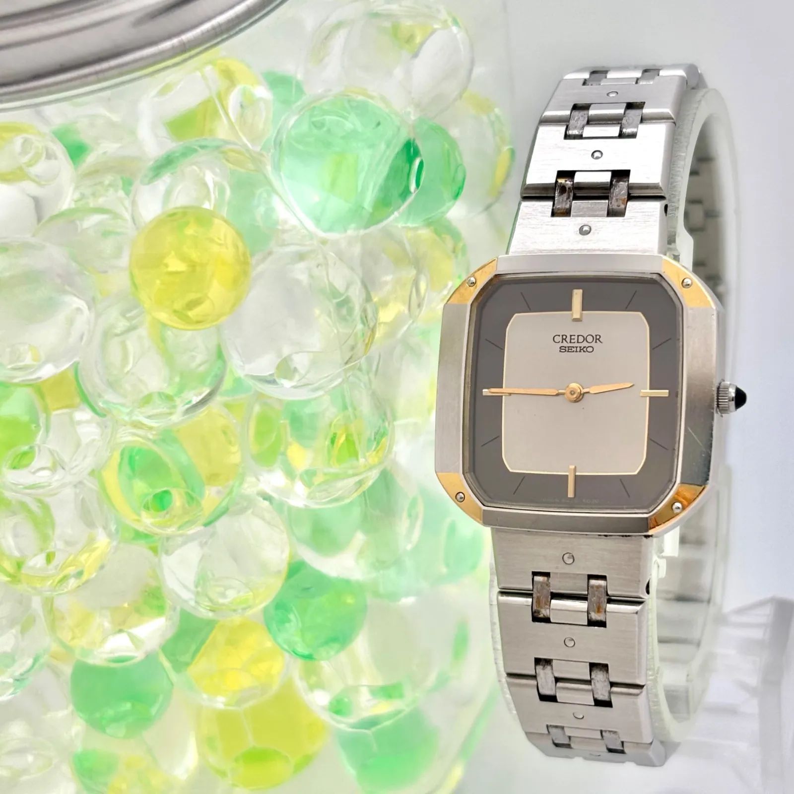 SEIKOクレドール　8420 稼働品 新品電池】SEIKO セイコー CREDOR クレドール レディース 腕時計