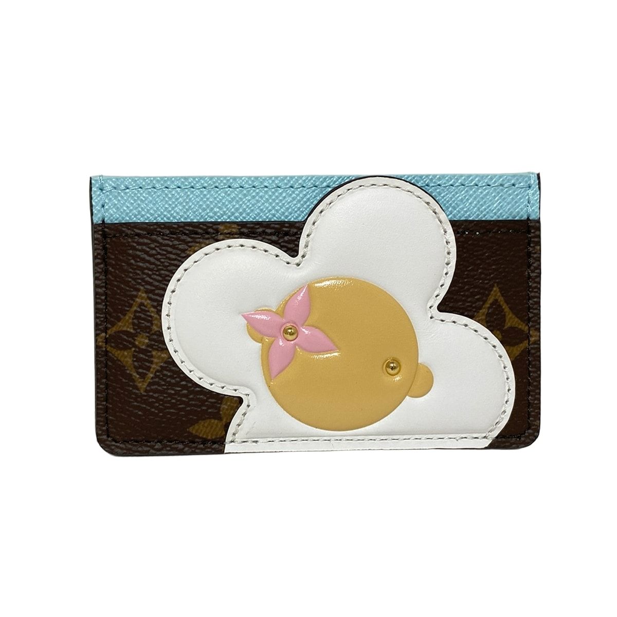 LOUIS VUITTON ルイヴィトン カードケース ヴィヴィエンヌ ポルトカルトサーンプル M 12213 モノグラム アズールフロスト