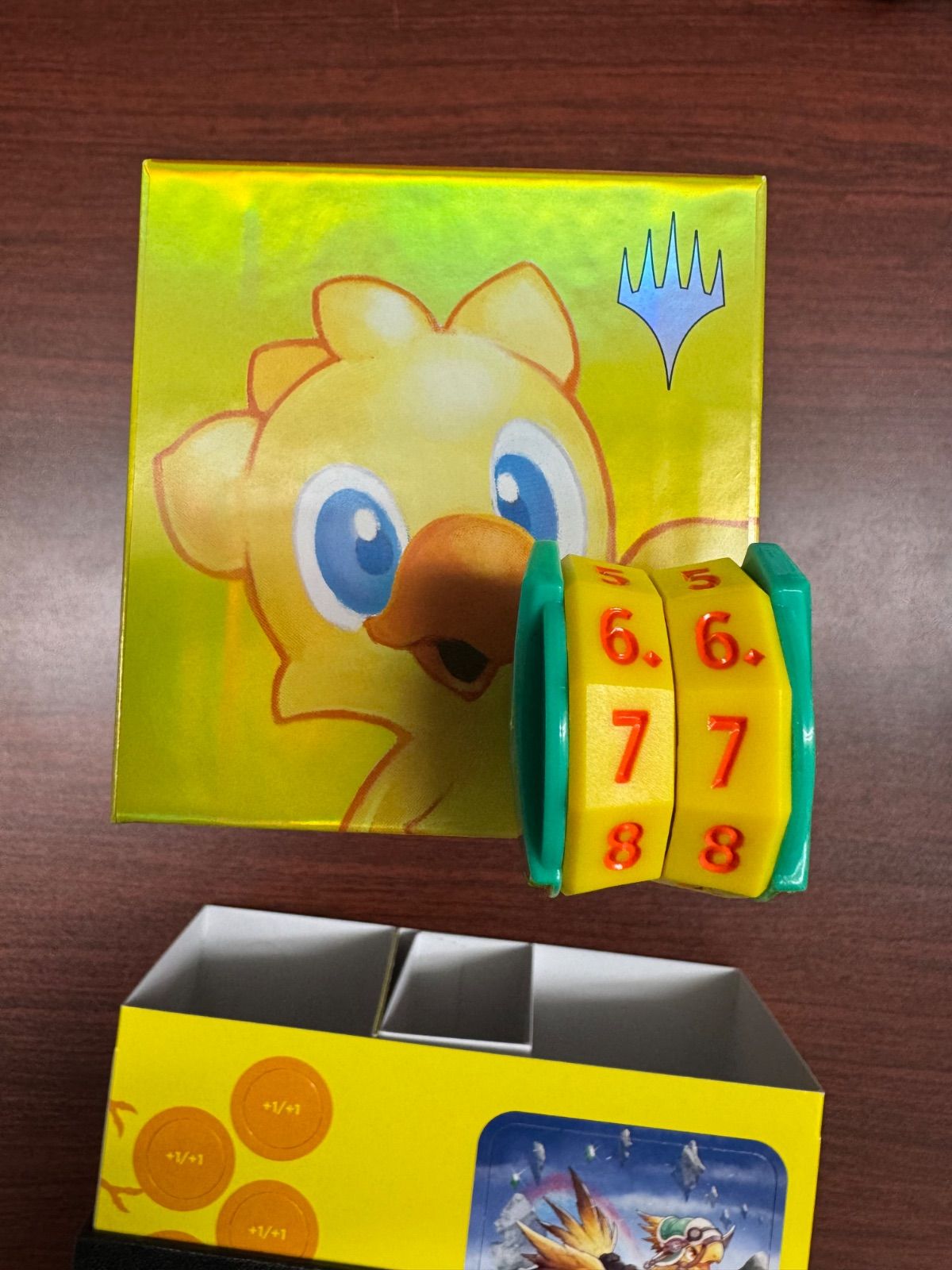 MTG チョコボバンドル チョコボトラック 箱 ライフカウンター セット