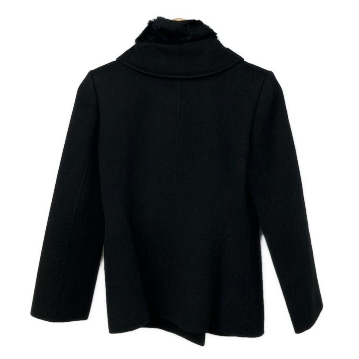 FOXEY(フォクシー) コート サイズ40 M レディース美品 - 18168 黒 長袖