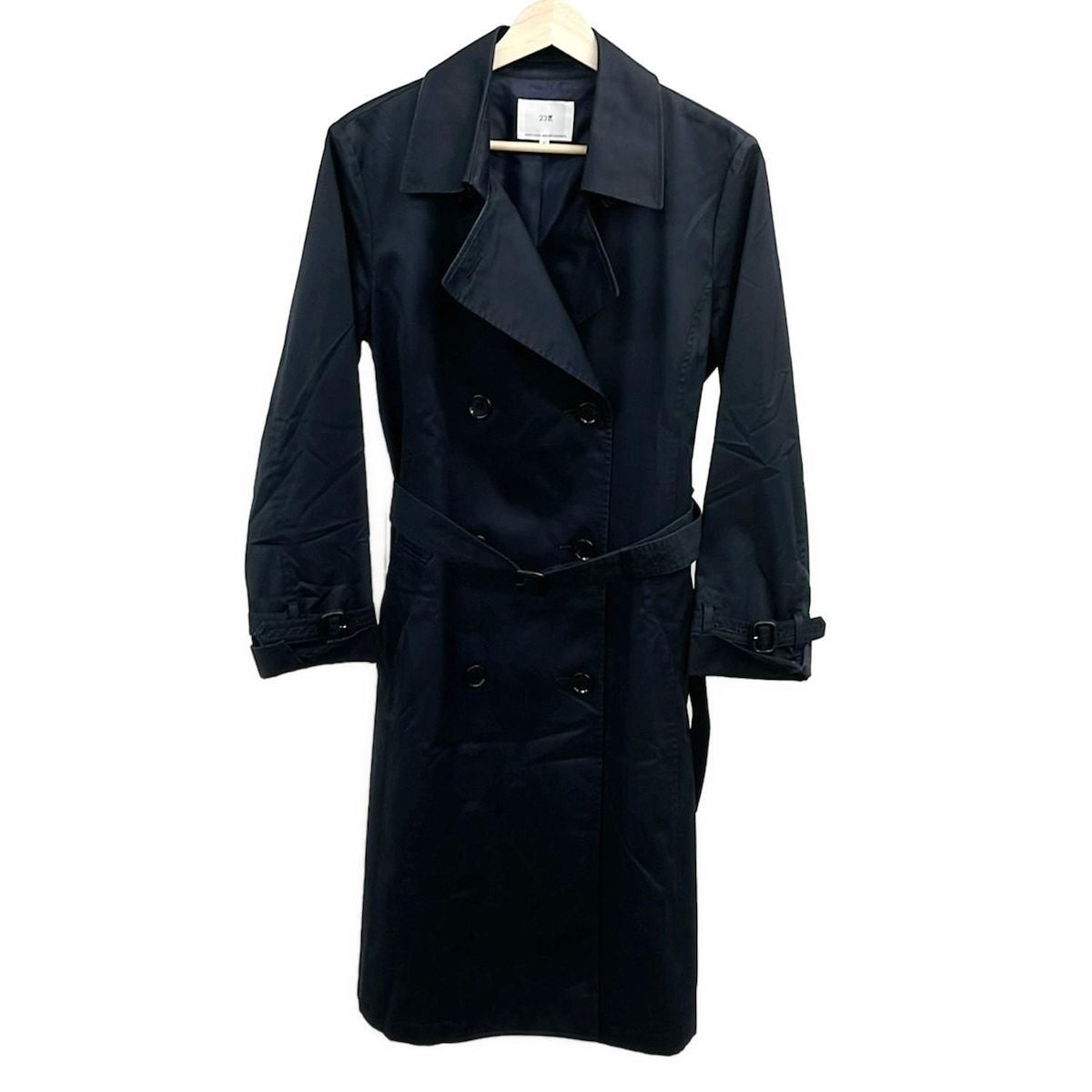 23区(ニジュウサンク) トレンチコート サイズ40 M レディース - ダーク