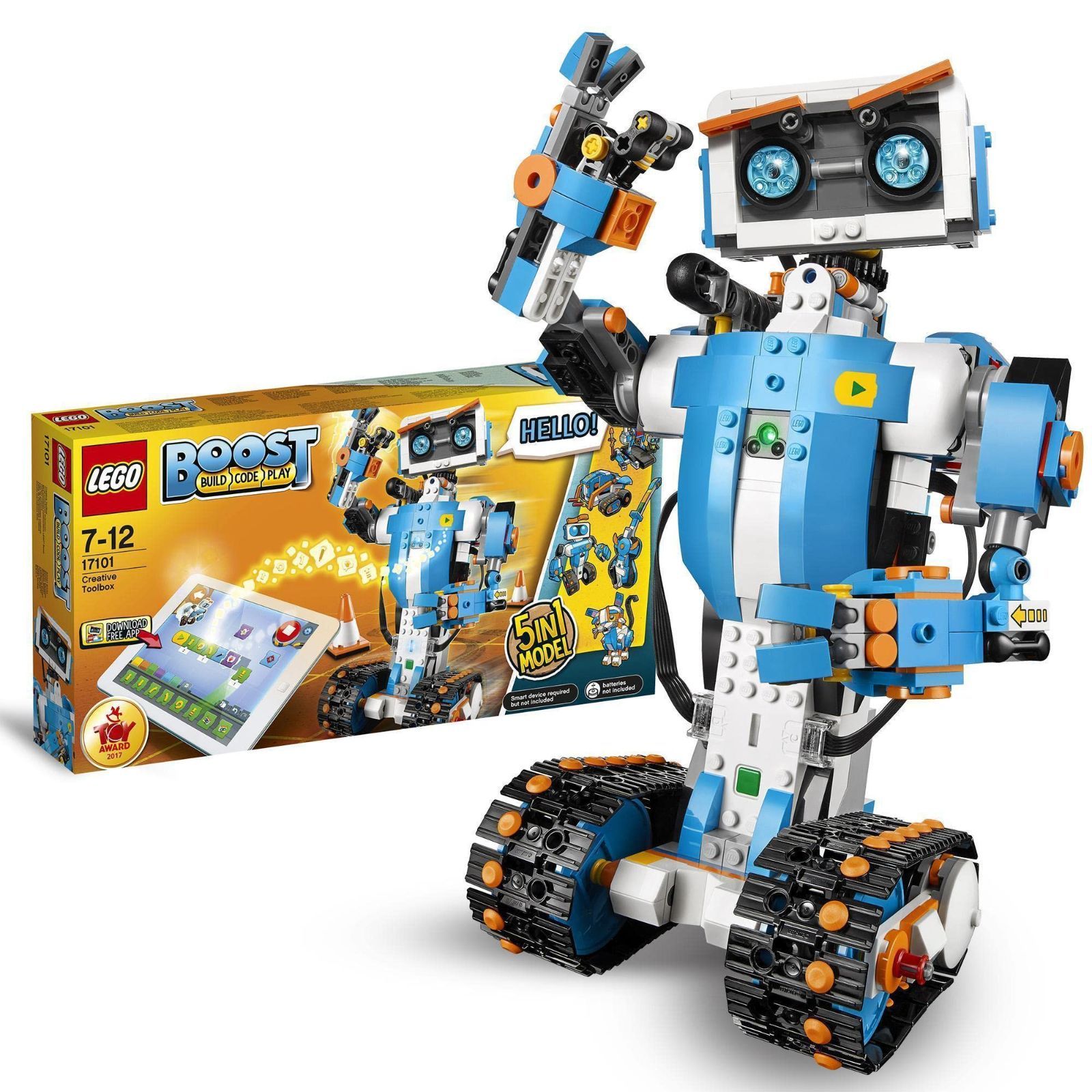 レゴ LEGO ブースト レゴブースト クリエイティブ ボックス 17101 おもちゃ ブロック プレゼント ロボット STEM 知育 男の子 女の子 7歳〜12歳