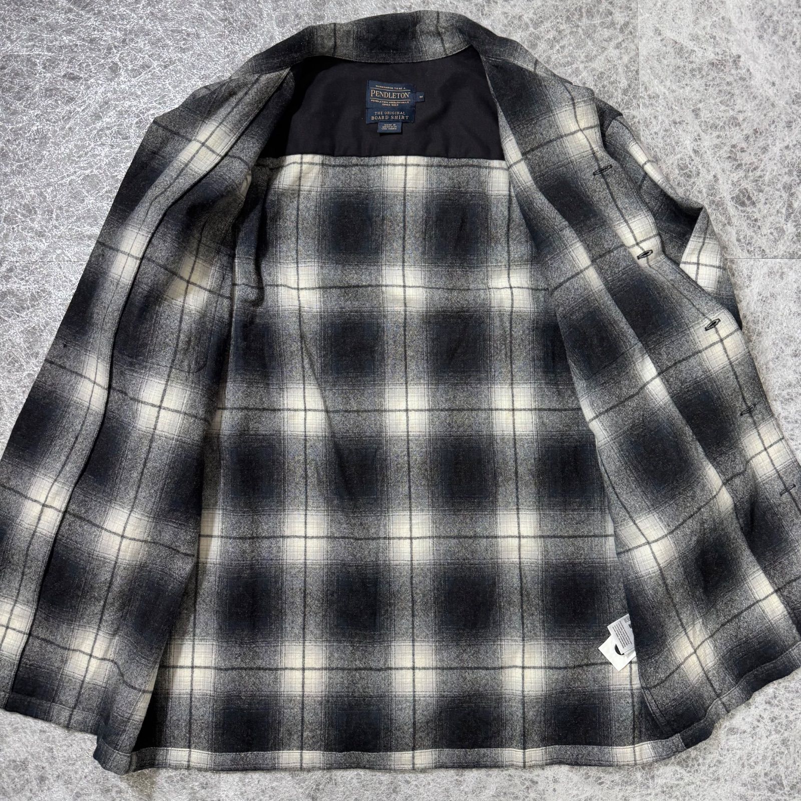 PENDLETON ペンドルトン ボードシャツ オンブレチェック バージン