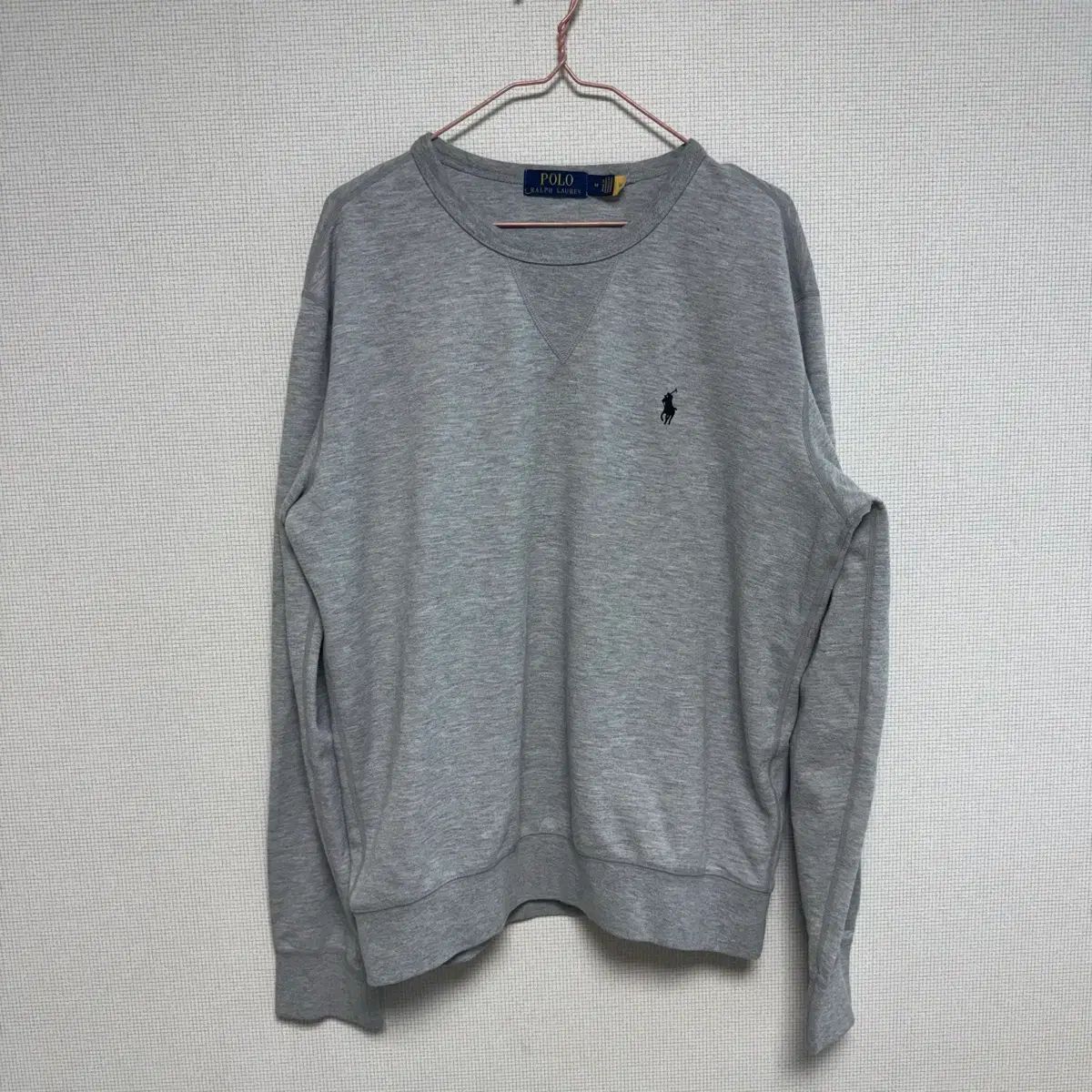 95 ポロ ラルフローレン グレー スウェット M - メルカリ