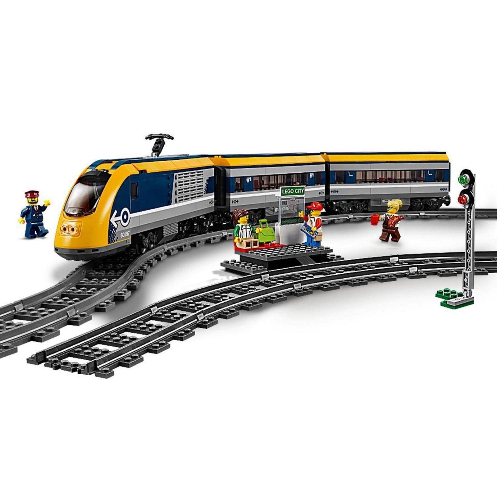 レゴ(LEGO)シティ ハイスピード・トレイン 60197 おもちゃ 電車 - メルカリ