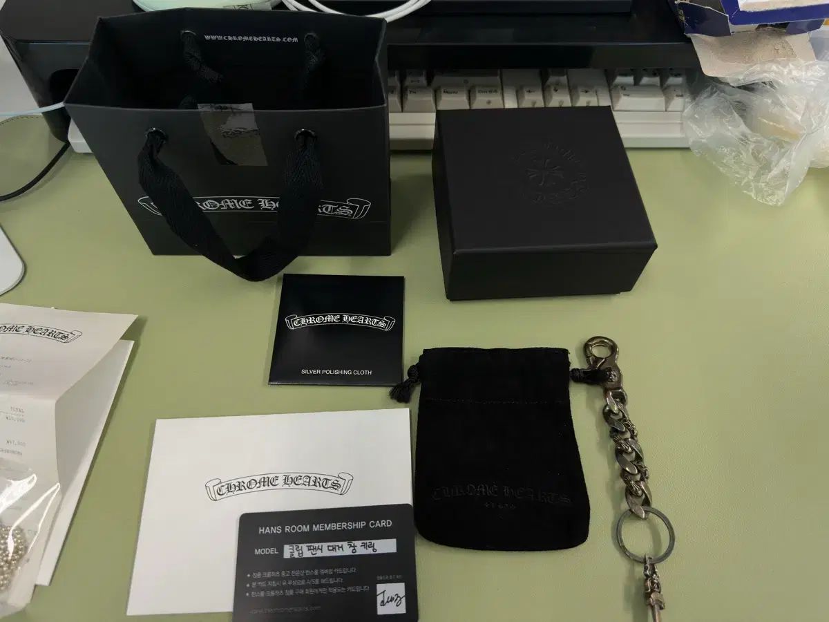 クロムハーツ クリップファン時代 とき 下 キーホルダー