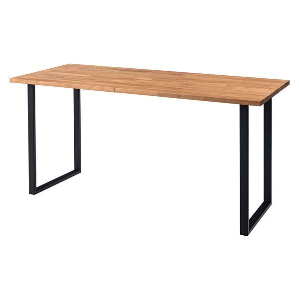 ポイント14倍 12 5 カウンターダイニングテーブル 約W 150 D 55 H 70 cm ナチュラル アジャスター付 組立式