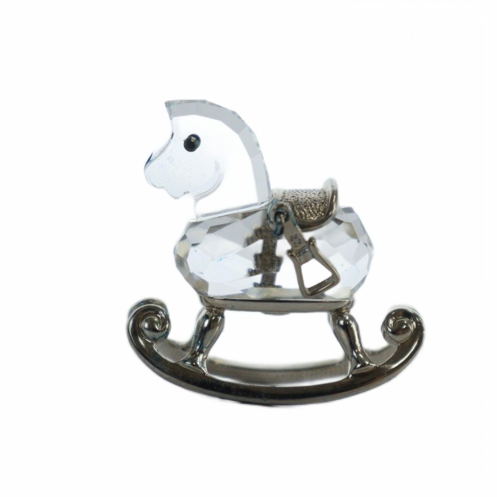 スワロフスキー SWAROVSKI インテリア 置物 クリスタル ロッキング