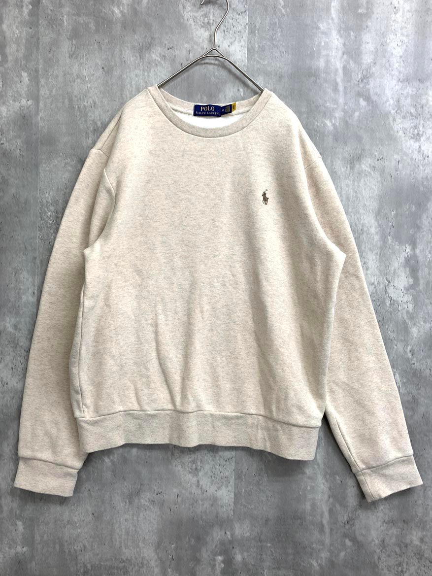 POLO RALPH LAUREN ポロ ラルフローレン ロゴ刺繍 スウェット sizeM