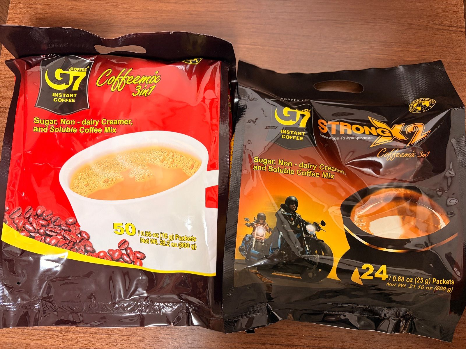 G7 ベトナムコーヒーカフェオレ50袋+ ストロングX2 24本 - メルカリ