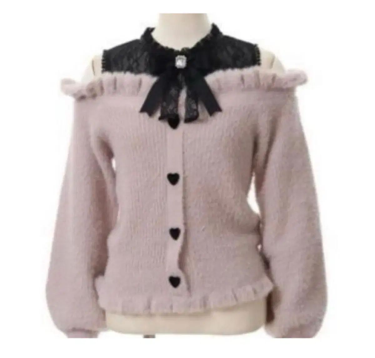 リズリサ アンゴラ ニット 量産型 地雷系 セットアップ ブラウス