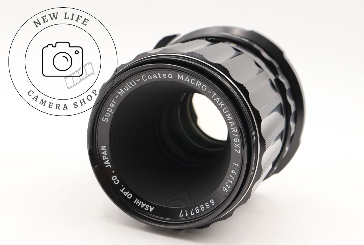 美品 MACRO-TAKUMAR 6×7 135mm F4 PENTAX67 美品☆PENTAX 67 Super-Muiti-Coated MACRO-TAKUMAR 6x7 135mm F4