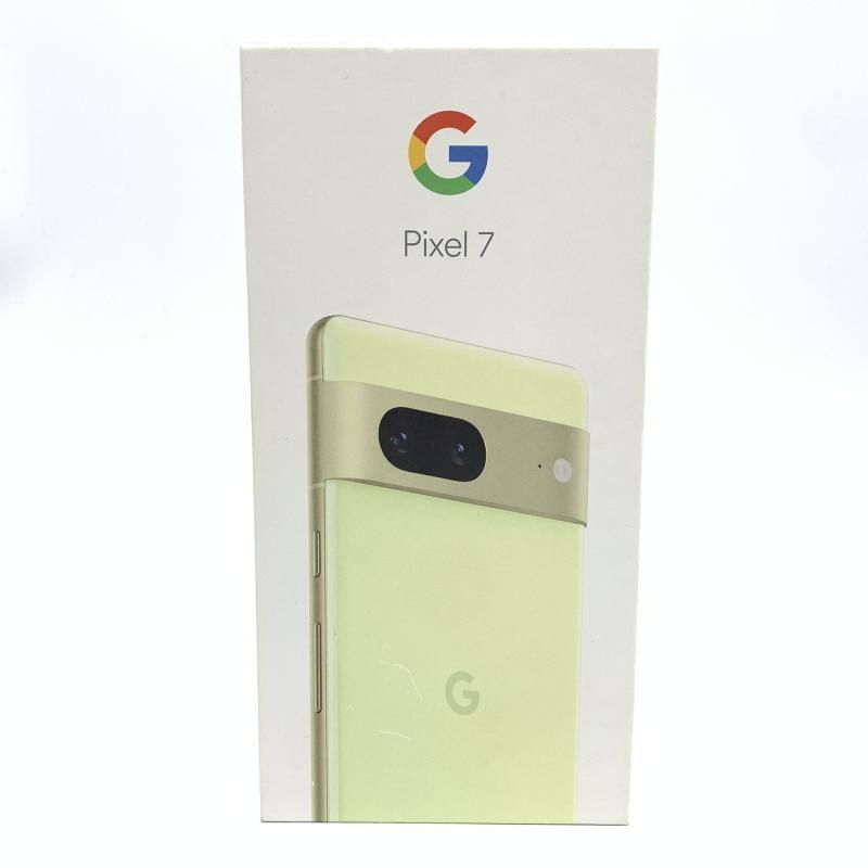 中古】【au】○Pixel 7 128GB(レモングラス)/SIMロックなし[10] - メルカリ