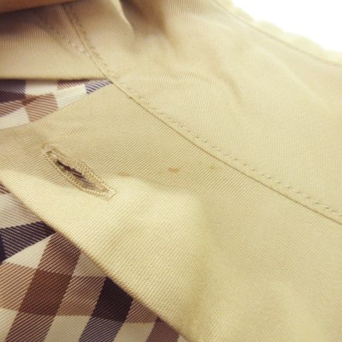 アクアスキュータム AQUASCUTUM トレンチコート ロング ダブル ベルト