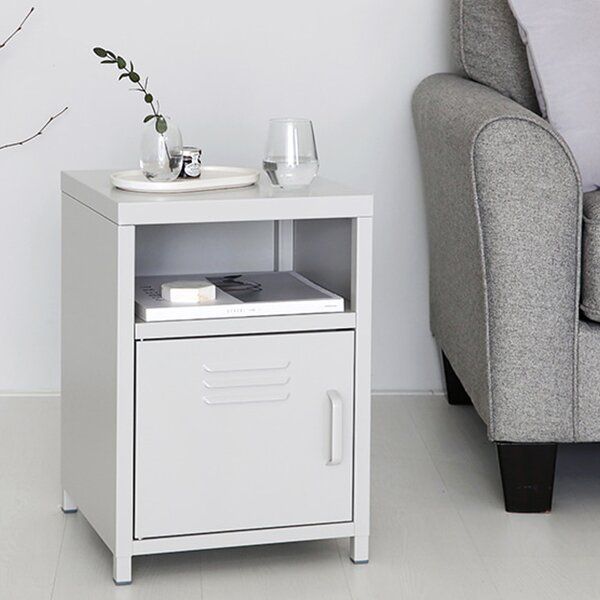 ポイント14倍 12 5 スチールロッカーキャビネット ホワイト 組立品