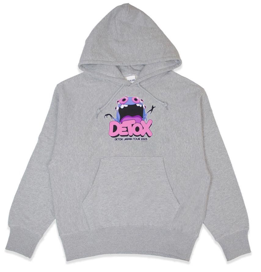 ONE OK ROCK ワンオクロック ワンオク 2025 DETOX JAPAN グッズ パーカー プルオーバーパーカー A グレー L