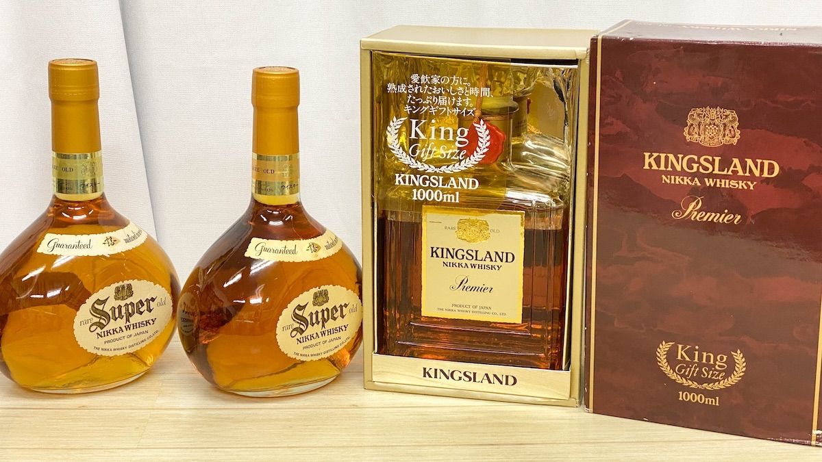 NW066】未開栓 ニッカ ウイスキー 3点セット スーパーニッカ 750ml ×2