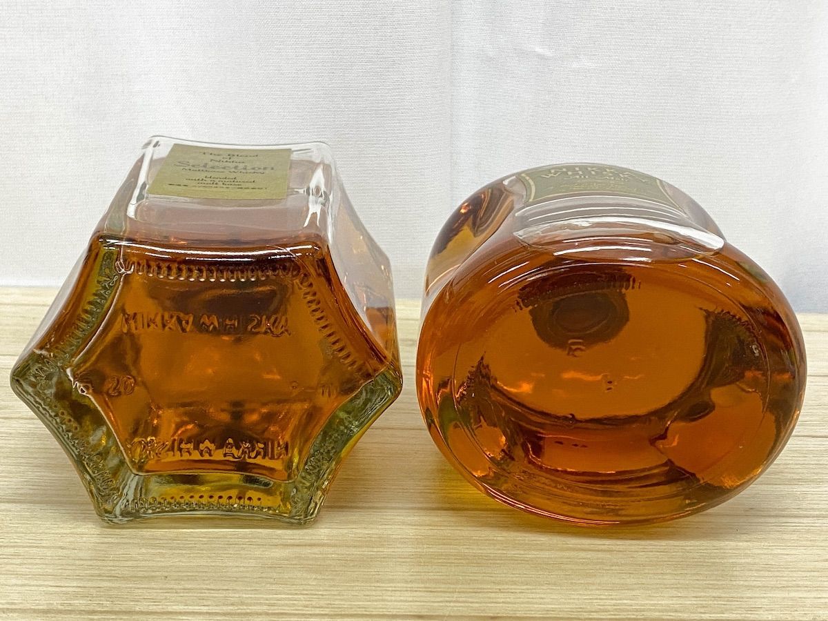 NW067】未開栓 ニッカ ウイスキー 2本セット セレクション 660ml 45