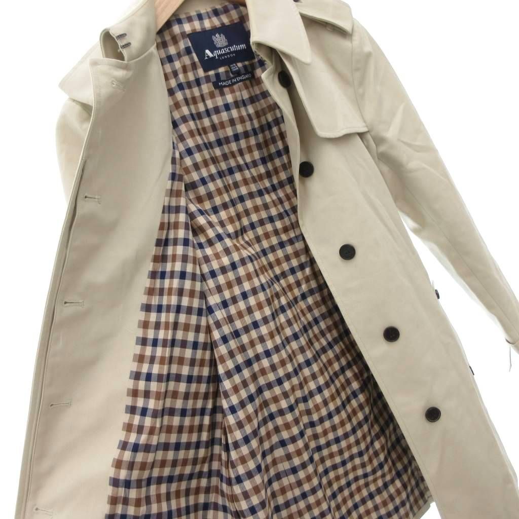 アクアスキュータム AQUASCUTUM トレンチコート スプリングコート 裏地