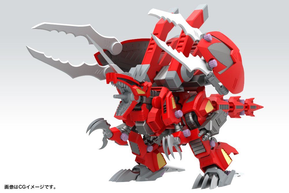 ZOIDS ZA ジェノブレイカー 全高約160mm 1/100スケール ABS製