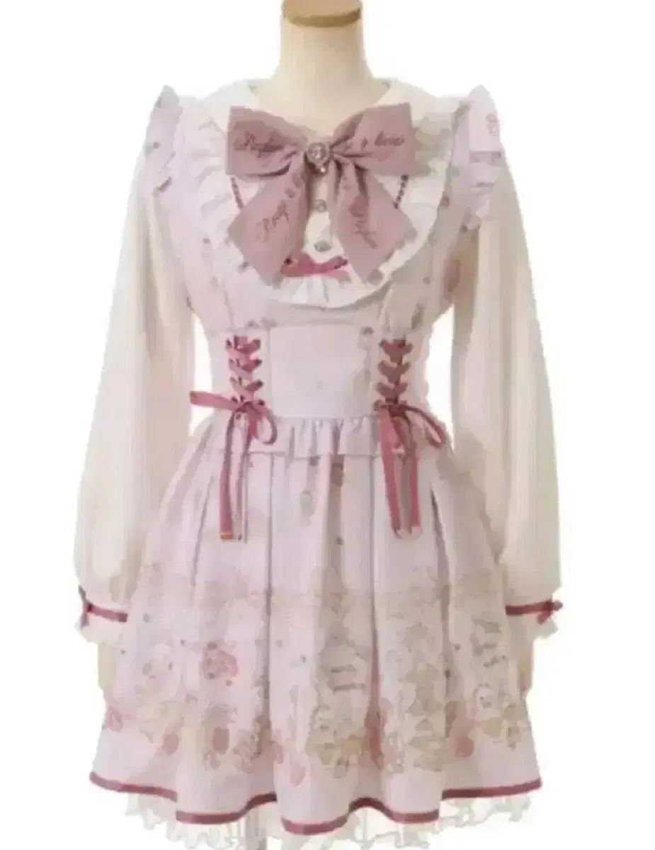 リズリサ ロマンティックコス ONE PIECE ピンク