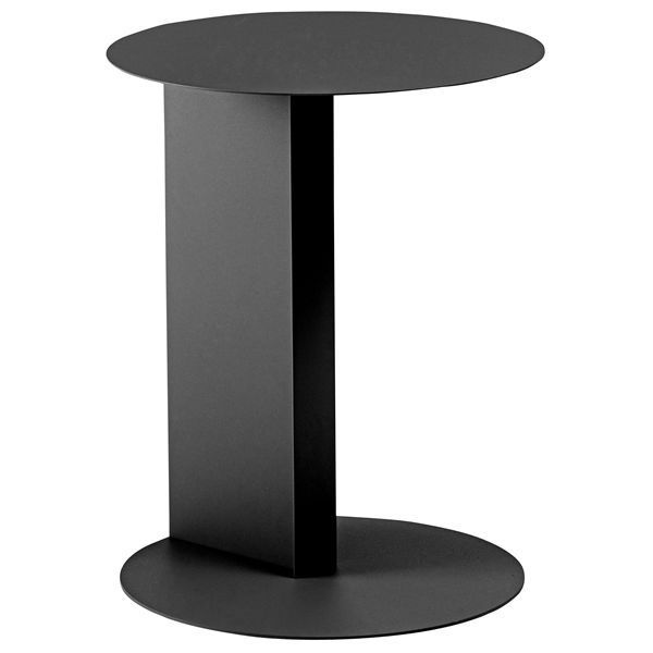 ポイント14倍 12 5 サイドテーブル 約W 40 D H 50 cm ダークグレー 組立式