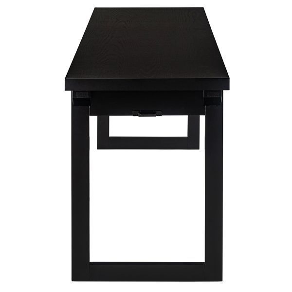 ポイント14倍 12 5 法事テーブル 約W 150 D 45 H 60 9 cm ブラック 折りたたみ式 完成品