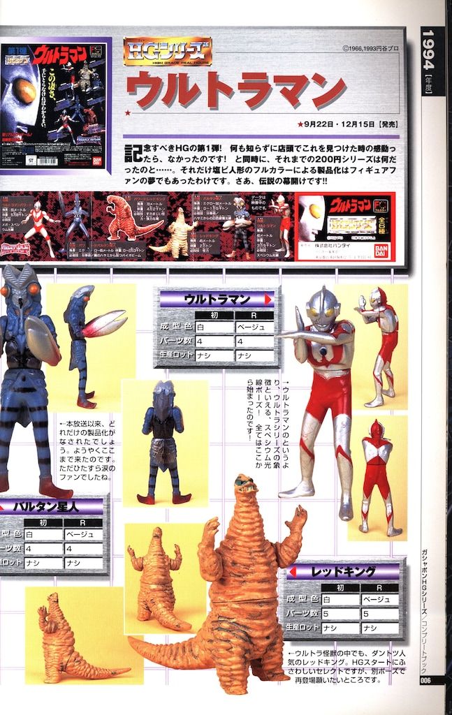 勁文社 ガシャポンHGシリーズコンプリートブック1994-1999 - メルカリ