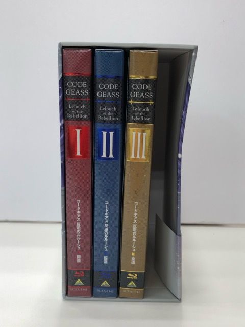 Blu ray 特装 版 コードギアス 反逆のルルーシュ 1～3 セット E 1487 008 24