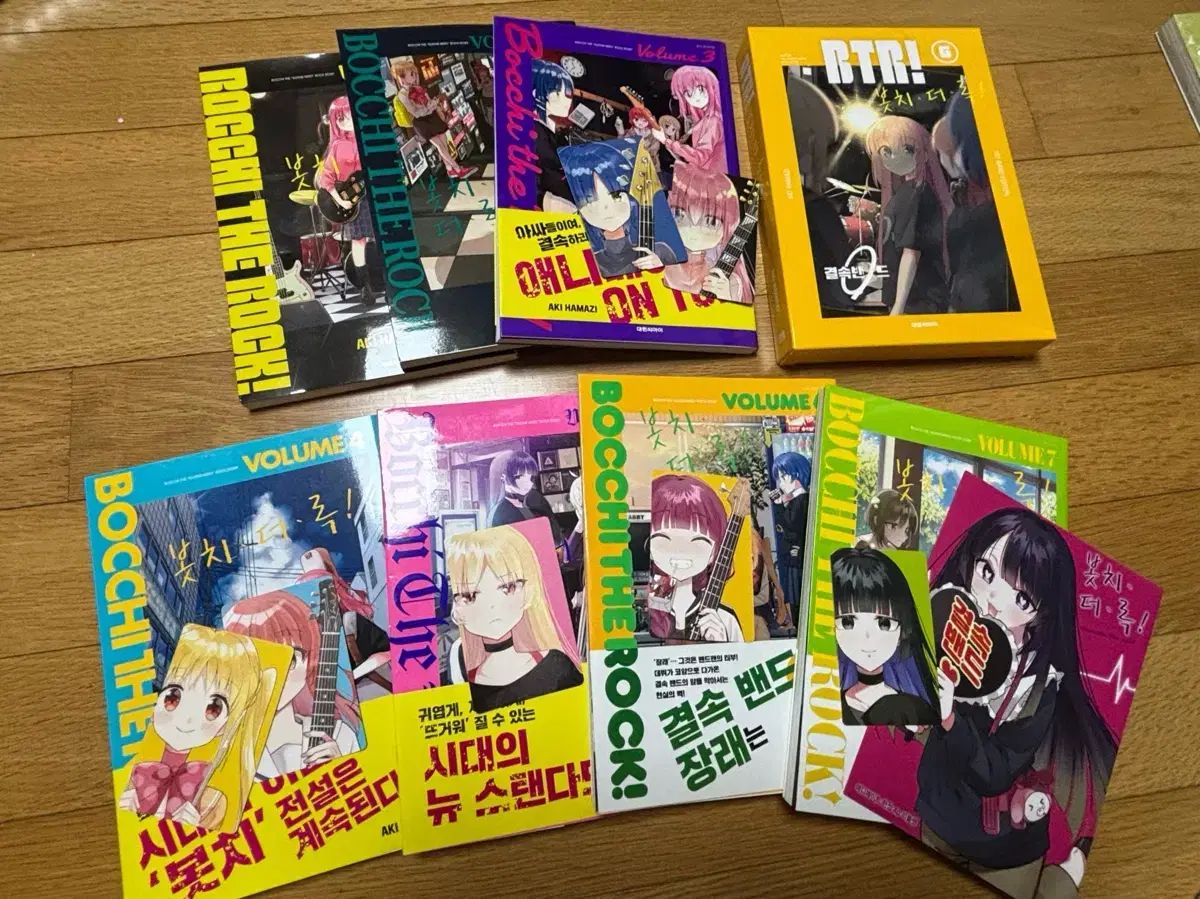 ぼっち ざ ろっく 1-7 3-7 6巻 モデル