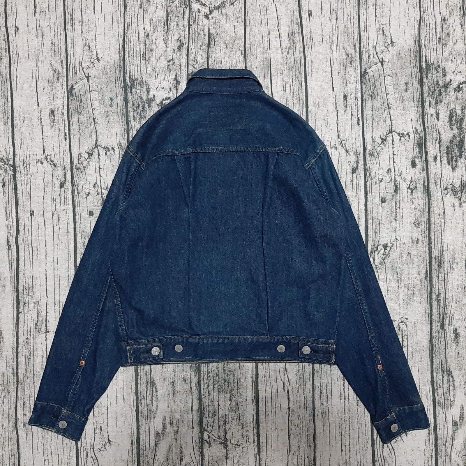 size 36】93年製 LEVI'S 507XX セカンド 2nd レザーパッチ 日本製 濃紺