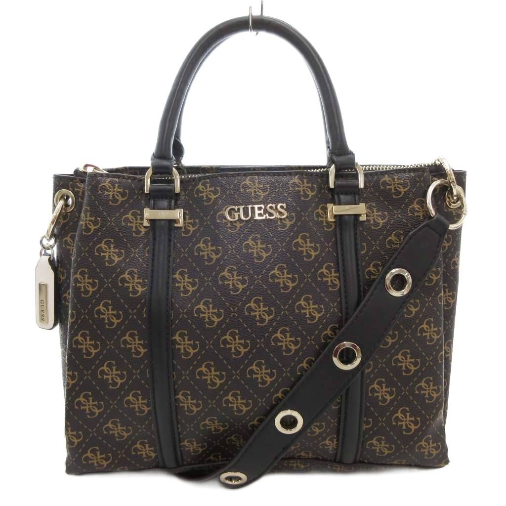 パッチワーク✨GUESS✨ゲス✨ショルダーバッグ✨チェーン✨レース 