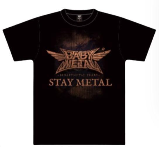 ベイビーメタル ベビメタ × 別冊カドカワ STAY METAL Tシャツ L