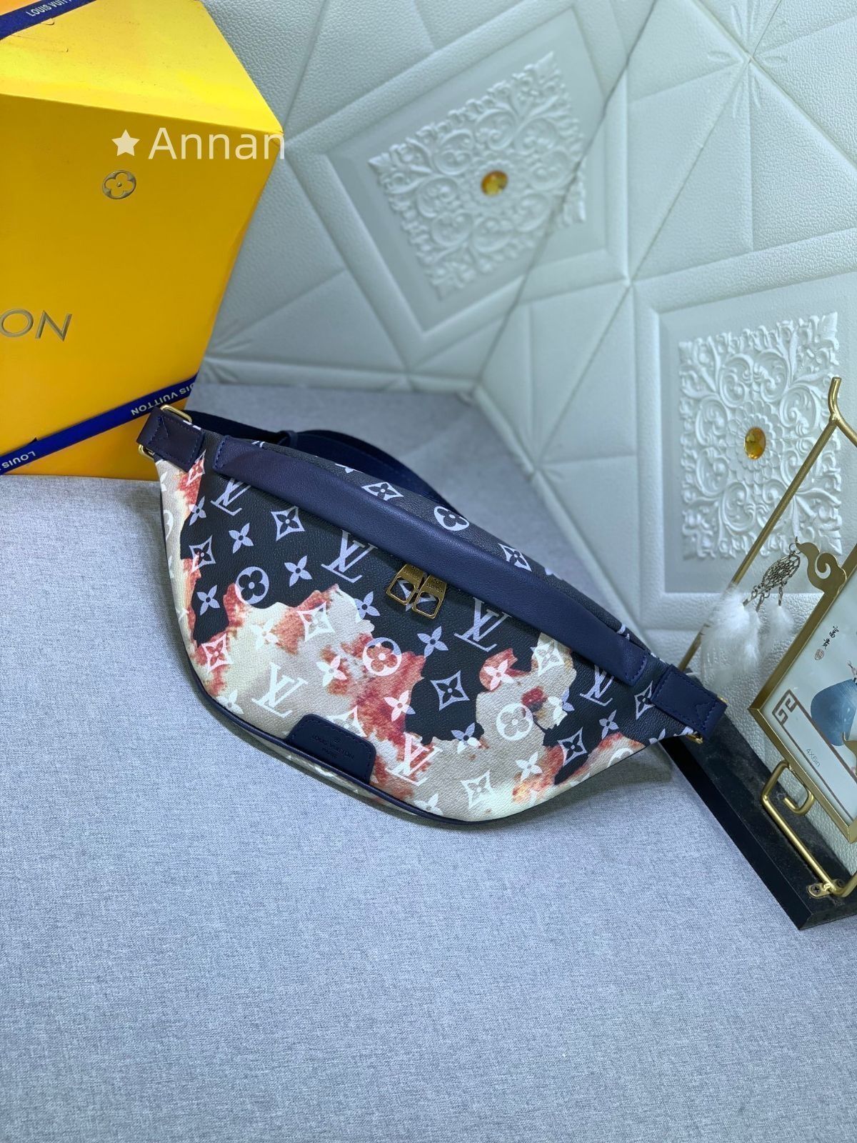 超 LOUIS VUITTON ルイヴィトン メンズ ボディーバッグ モデル ウエストポーチ