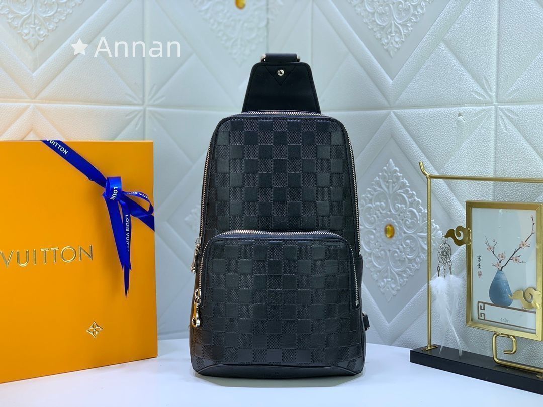 LOUIS VUITTON ルイヴィトン メンズ ボディーバッグ モデル スリングバッグ ボディバッグ ダミエ グラフィット