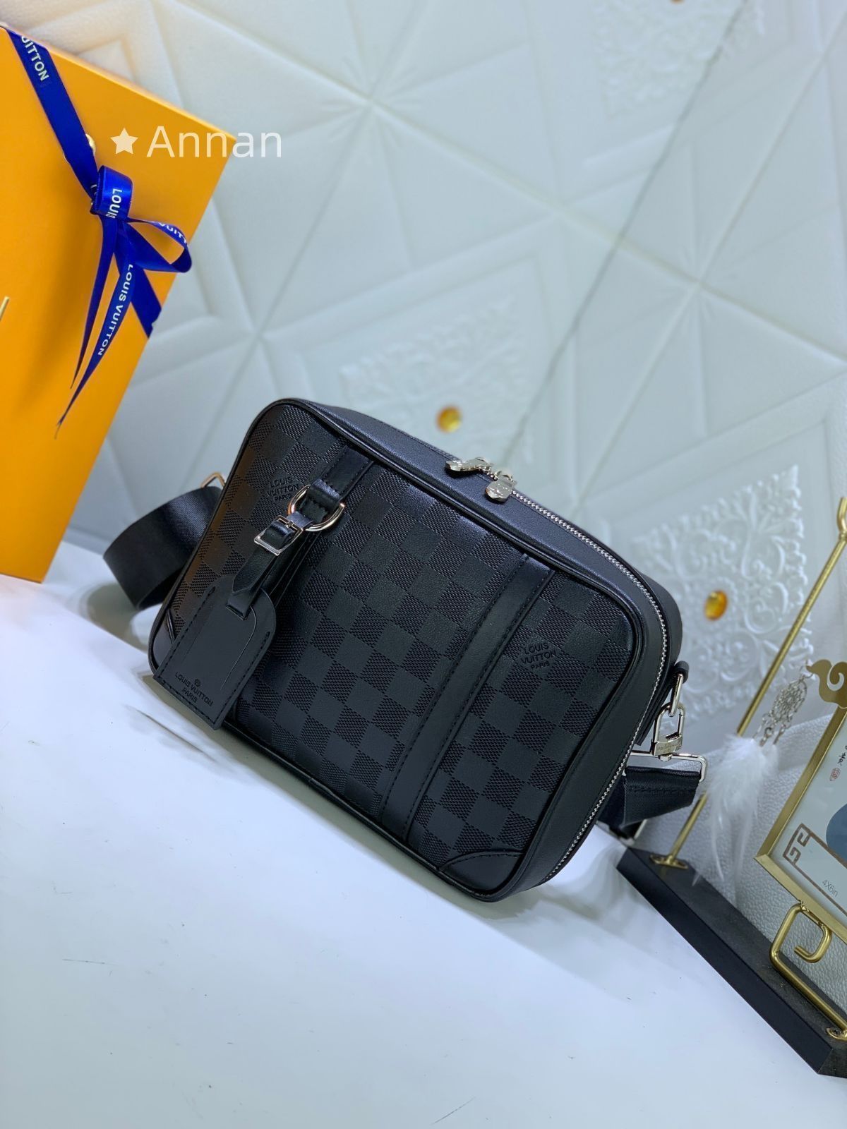 LOUIS VUITTON ルイヴィトン メンズ ショルダーバッグ モデル LV N 45286 シリウス ダミエアンフィニ