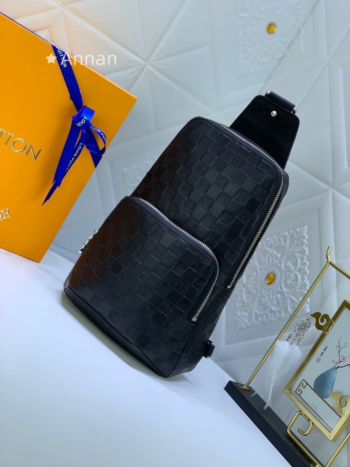 LOUIS VUITTON ルイヴィトン メンズ ボディーバッグ モデル スリングバッグ ボディバッグ ダミエ グラフィット